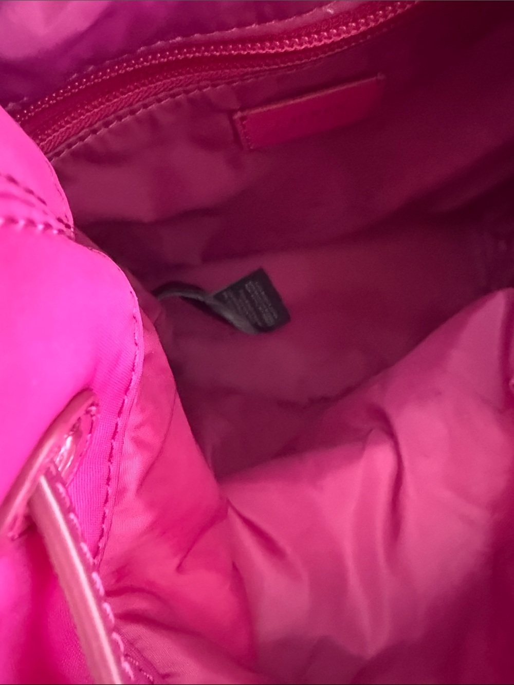 Ralph Lauren Pink Nylon Backpack - Picture 7 of 9